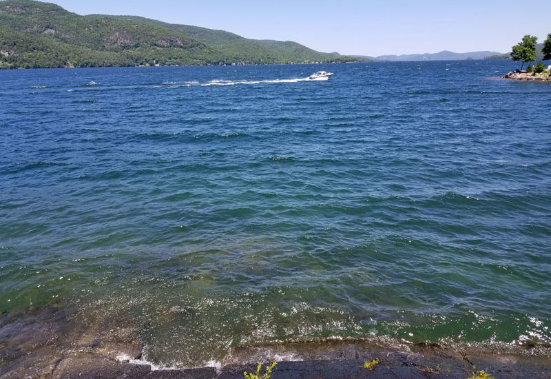 Boating on Lake George