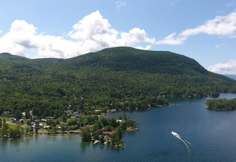 Aerial View of Huletts Landing