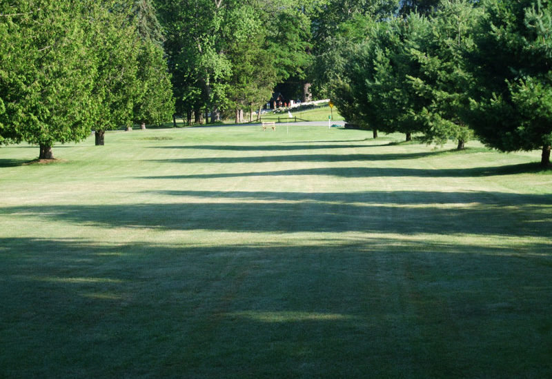A View Down The Second Fairway