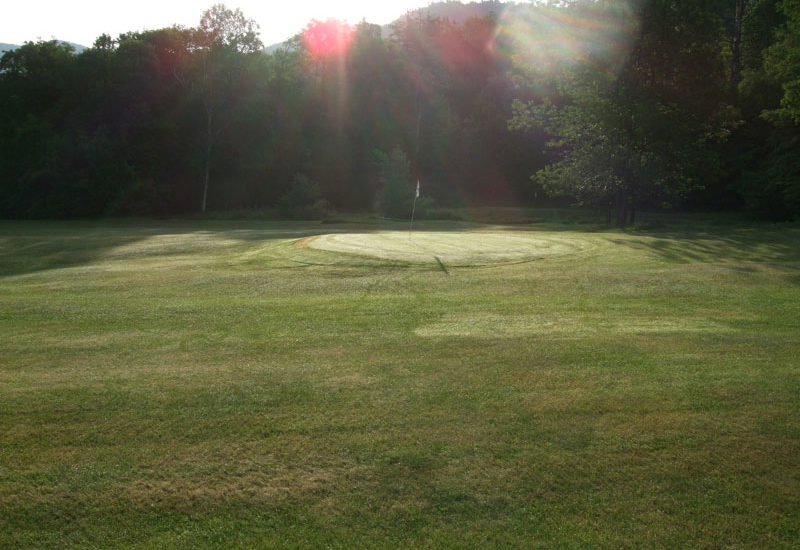 The Huletts Golf Course Is Only Feet Away From Lake George